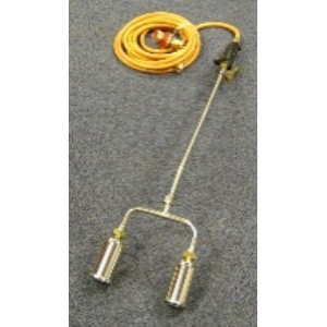 600mm Double Gas Torch c/w Reg