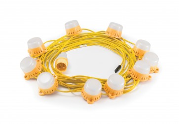 22M FULLY ENCAPSULATED 110V FESTOON KIT 10 X 8W LED HEADS (call for availability )