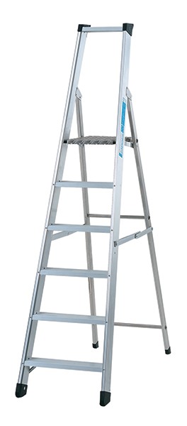 Zarges Class 1 Industrial Swingback Step 1 x 7 Stepladder