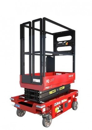 Pop Up Scissor Lift - PRO IQ10 Pop Up Push Around 